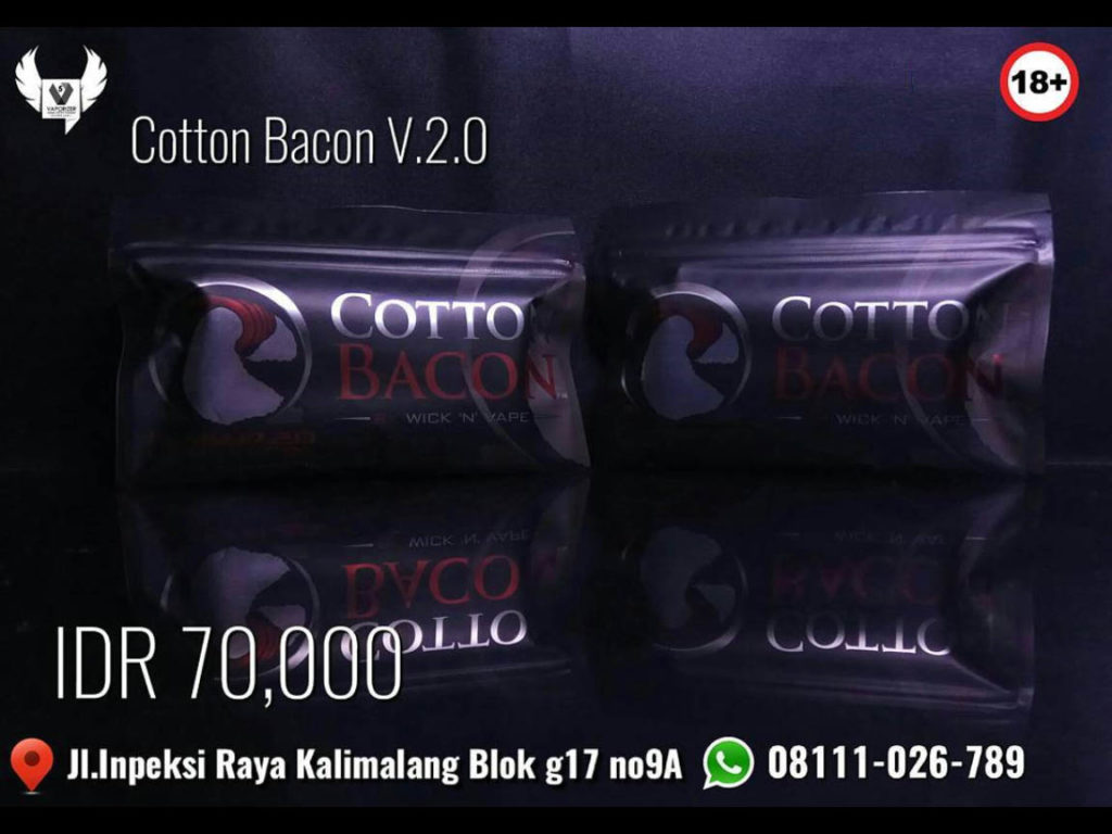 Wick and Vape Cotton Bacon V2