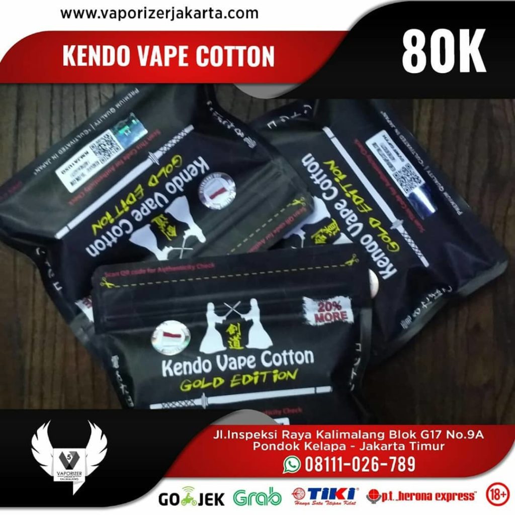 Kendo Vape Cotton Gold Edition